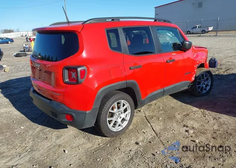 2019 Jeep Renegade Sport Fwd z USA, uszkodzony, nr VIN ZACNJAAB0KPK50244